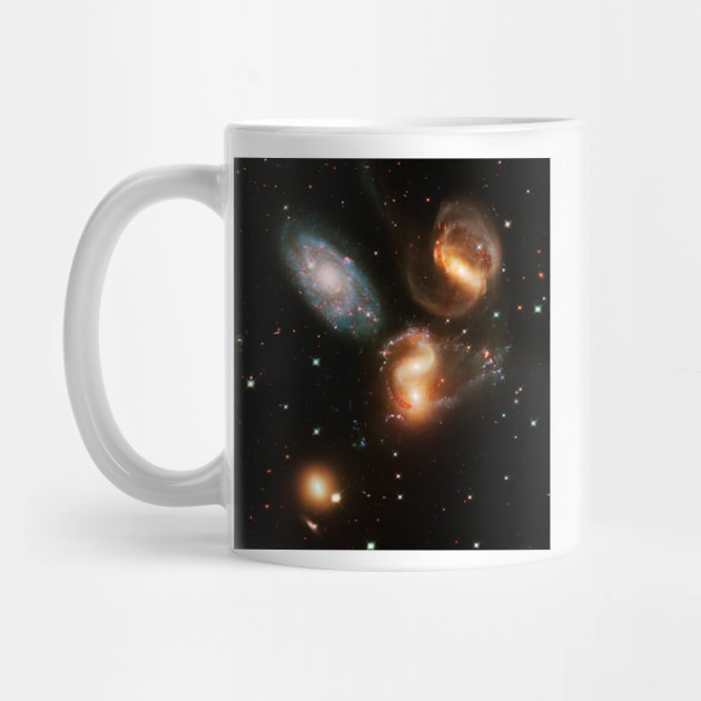 Stephan's Quintet galaxies, HST image (C021/9270) by SciencePhoto